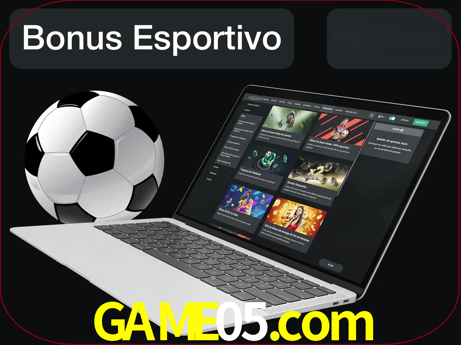 Antes de começar a apostar, use o bônus esportivo.